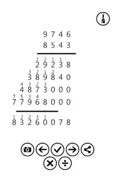 Division And Multiplication Steps android App screenshot 0