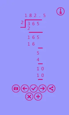 Division And Multiplication Steps android App screenshot 3